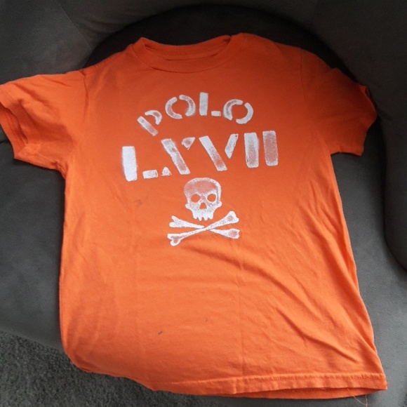 ralph lauren skull and crossbones shirt